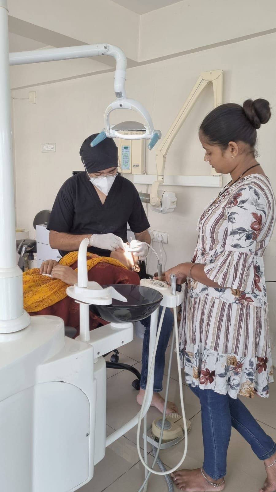 Advanced diagnostic equipment setup