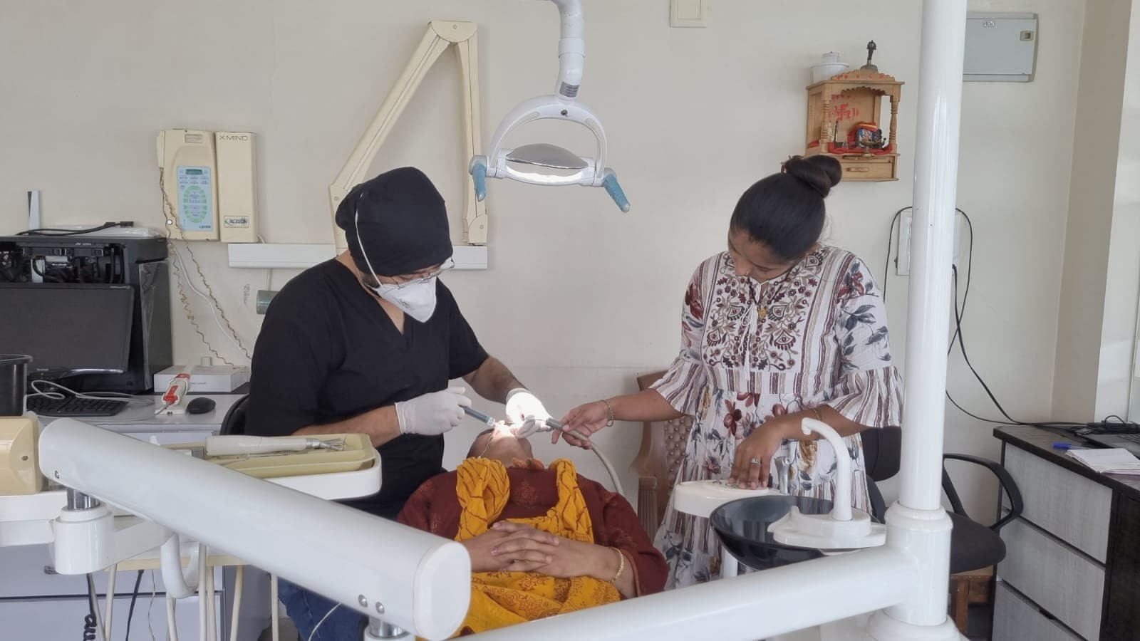 Professional consultation room interior